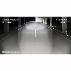 Busch-mueller Eclairage Avant Pour Vélo électrique IQ-XM High Beam Busch & Müller -Magasin De Pneus Reha Busch Muller IQ XM E Bike feu avant