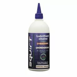 Lubrifiant Chaîne Vélo Squirt Lube à Base De Cire -Magasin De Pneus Reha Lubrifiant velo squirt lube 500ml