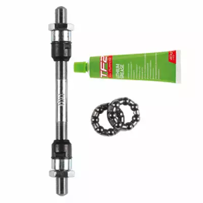 Axe Roue Avant D10 Avec Graisse Weldtite Et Cage à Billes 145mm 2 Axe Roue Avant D10 Avec Graisse Weldtite Et Cage à Billes 145mm – Image 2