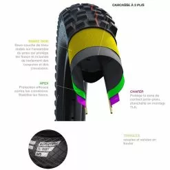 Pneu VTTAE Nobby Nic Schwalbe 29 X 2.60 Addix SpeedGrip Super Trail -Magasin De Pneus Reha caracsse super trail