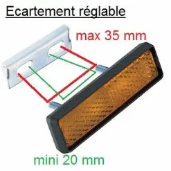 Point Catadioptres Pour Pédales Vélo Les 2 Paires -Magasin De Pneus Reha catadioptres pour pedales velo les 2 paires full 3