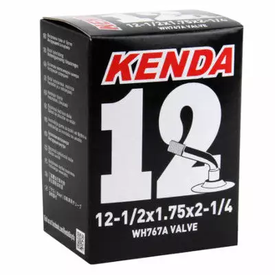 Chambre à Air 12 X 1/2 X 1.75/2 1/4 Schrader Coudée Kenda 1 Chambre à Air 12 X 1/2 X 1.75/2 1/4 Schrader Coudée Kenda