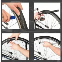 GAADI Chambre à Air Linéaire Vélo Schrader 27,5 / 650B -Magasin De Pneus Reha chambre a air lineaire velo schrader 27 5 650b full 4