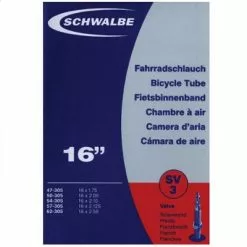 Chambre à Air 16 Pouces Schwalbe 7 Chambre à Air 16 Pouces Schwalbe -Magasin De Pneus Reha chambre a air velo 16 x 1 75 2 50 presta schwalbe full