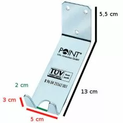 Crochet Mural Pour Vélo Fixation à La Pédale - Point -Magasin De Pneus Reha crochet mural pour velo fixation a la pedale point full 4