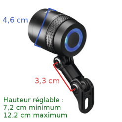 Busch-mueller Eclairage Vélo 100 Lux Sur Fourche IQ-X Noir Busch And Muller 11 Busch-mueller Eclairage Vélo 100 Lux Sur Fourche IQ-X Noir Busch And Muller -Magasin De Pneus Reha eclairage velo 100 lux sur fourche iq x noir busch and muller full 6