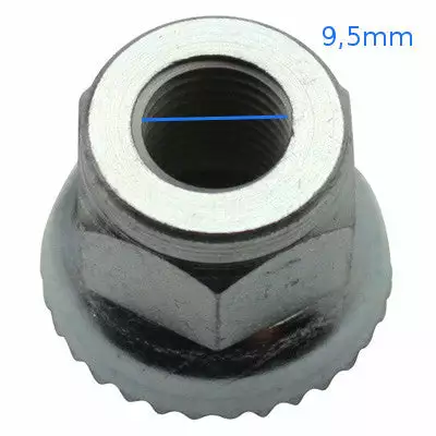 Ecrou De Serrage Cranté Pour Roue De Vélo ALGI 3 Ecrou De Serrage Cranté Pour Roue De Vélo ALGI – Image 3