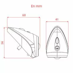 Jos Spanninga Feu Dynamo Arrière Vintage Sur Garde Boue Vélo NR 9 Spanninga -Magasin De Pneus Reha feu dynamo arriere vintage sur garde boue velo nr 9 spanninga full 6