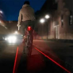 San Yun Feu Vélo Arrière Avec Laser Piste Cyclable Lumineuse