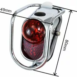ATOO Feu Vélo LED Arrière Vintage Sur Garde Boue 10 Lux -Magasin De Pneus Reha feu velo led arriere vintage sur garde boue 10 lux full 3