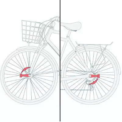 Feux Vélo Sans Piles Sur Moyeu CPH Light Reelight 5 Feux Vélo Sans Piles Sur Moyeu CPH Light Reelight – Image 5