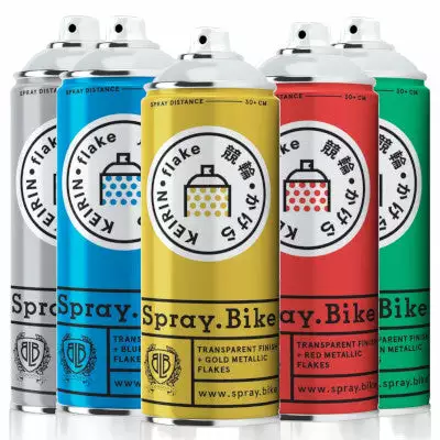 Spray.Bike Finition Peinture Vélo Spray Bike Keirin Flake Pailletée 400 Ml 1 Spray.Bike Finition Peinture Vélo Spray Bike Keirin Flake Pailletée 400 Ml