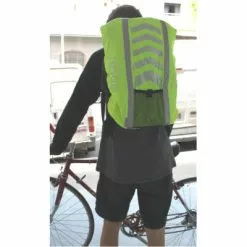 Lecyclo Housse Réfléchissante Imperméable Pour Sac Vélo -Magasin De Pneus Reha housse reflechissante impermeable pour sac velo full 6