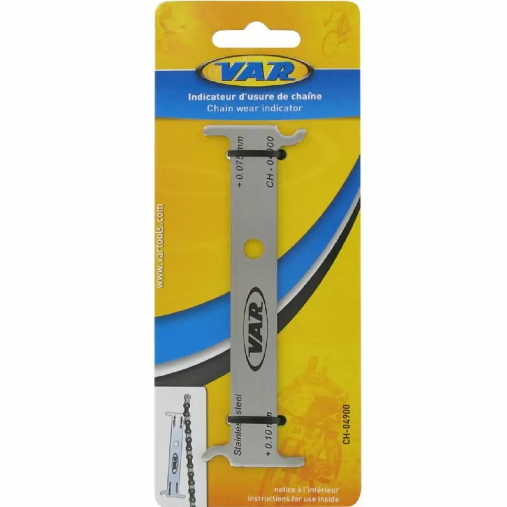 Indicateur Et Testeur D'usure De Chaîne De Vélo VAR 3 Indicateur Et Testeur D'usure De Chaîne De Vélo VAR – Image 3