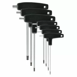 Jeu De 7 Clés Hexagonales 2/2,5/3/4/5/6/8mm CL-18100-02/08 VAR