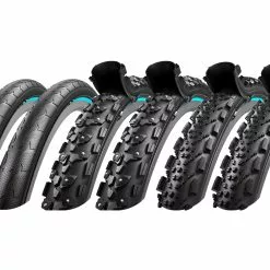 Système De Pneus Interchangeables Ville, Clouté Et VTC Retyre