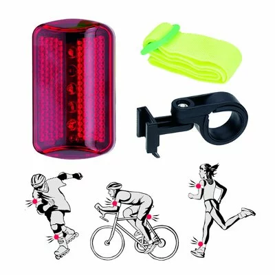 Maxxus Lampe Pour Vélo Sur Tige De Selle Et Brassard 1 Maxxus Lampe Pour Vélo Sur Tige De Selle Et Brassard
