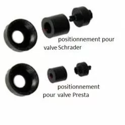 BETO Mini Pompe De Vélo Double Coups -Magasin De Pneus Reha mini pompe de velo double coups full 3