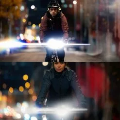 Phare De Vélo Avant USB 400 Lumens Meteor Moon -Magasin De Pneus Reha moon meteor feu velo 400 lumens