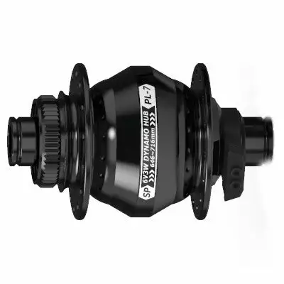 Moyeu Dynamo Roue Vélo Frein à Disque PL-7 Shutter Precision 1 Moyeu Dynamo Roue Vélo Frein à Disque PL-7 Shutter Precision