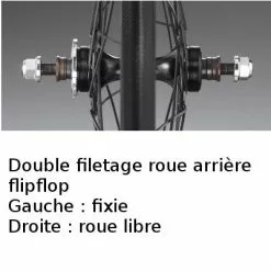 Paire De Roues Noires Flipflop Vélo Fixie 28 X-Press Miche -Magasin De Pneus Reha paire de roues noires flipflop velo fixie 28 x press miche full 6