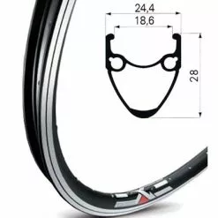 Mach1 Paire De Roues Vélo VTC Avant Et Arrière Pour V-Brake -Magasin De Pneus Reha paire de roues velo vtc avant et arriere pour v brake full 2