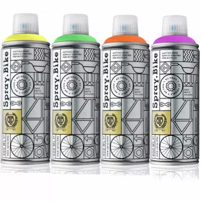 Peinture Pour Vélo Spray.Bike Fluorescent Collection 400 Ml 1 Peinture Pour Vélo Spray.Bike Fluorescent Collection 400 Ml
