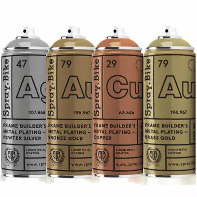 Peinture Vélo Métallique Spray.Bike 400 Ml 1 Peinture Vélo Métallique Spray.Bike 400 Ml