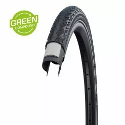 Pneu Ville Schwalbe Delta Cruiser Plus Green Compound 28 Pouces