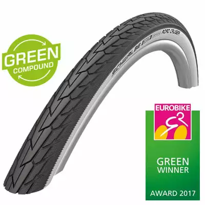 Pneu Vélo Schwalbe Road Cruiser GreenCompound 27.5 X 1.40 2 Pneu Vélo Schwalbe Road Cruiser GreenCompound 27.5 X 1.40 – Image 2