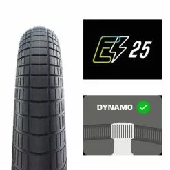 Pneu Vélo Schwalbe Big Apple 16 X 2.00 -Magasin De Pneus Reha pneu velo schwalbe big apple 16 x 2 00 full 3