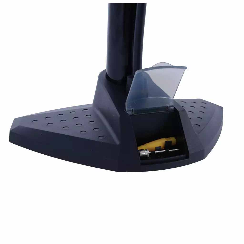 Pompe Vélo à Pied Avec Manomètre Double Valve Oxford Airtrack Workshop 4 Pompe Vélo à Pied Avec Manomètre Double Valve Oxford Airtrack Workshop – Image 4