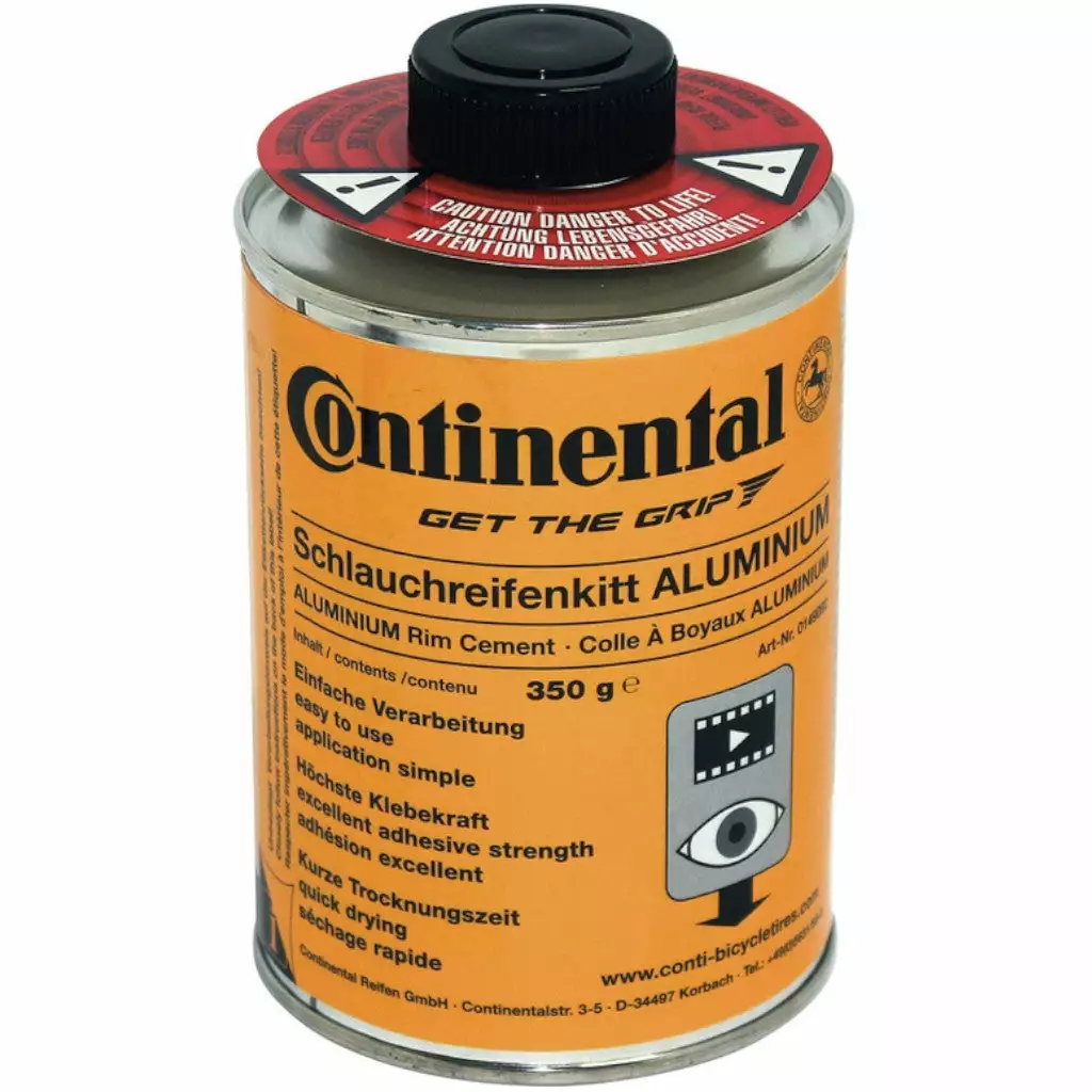 Pot De Colle à Boyau Continental Pour Jante Vélo Aluminium 350 G 1 Pot De Colle à Boyau Continental Pour Jante Vélo Aluminium 350 G
