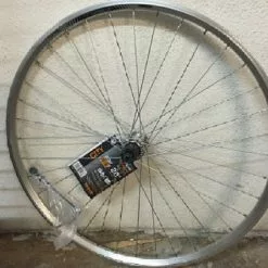 Brandless Roue Arrière Vélo De Ville 28 Pouces Pour Cassette Shimano 9 Brandless Roue Arrière Vélo De Ville 28 Pouces Pour Cassette Shimano -Magasin De Pneus Reha roue arriere 28 pouces avec cassette shimano argent full