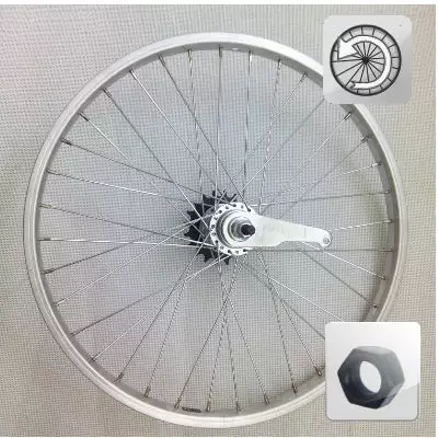 Brandless Roue Arrière à Rétropédalage Pour Vélo 20 Pouces 1 Brandless Roue Arrière à Rétropédalage Pour Vélo 20 Pouces