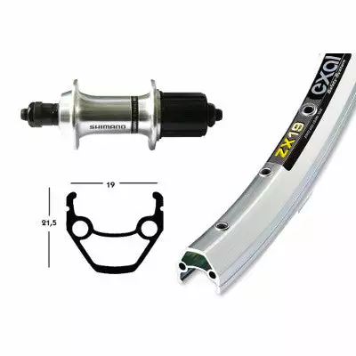 Exal Roue Arrière De Vélo 28 Pouces Cassette 8 Et 9 Vitesses 2 Exal Roue Arrière De Vélo 28 Pouces Cassette 8 Et 9 Vitesses – Image 2