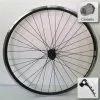 Roue Arrière Vélo 28 Pouces à Cassette Noire Airline Rodi