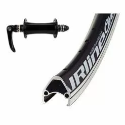 Roue Avant Noire Vélo 28 Pouces Airline Rodi -Magasin De Pneus Reha roue avant noire velo 28 pouces airline rodi full 4