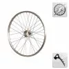 Novatec Roue De 20 Pouces Avec Dynamo Dans Moyeu à Serrage Rapide