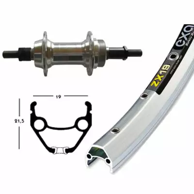 Exal Roue De Vélo Arrière 26 Pouces En Alu à Roue Libre Et écrou 2 Exal Roue De Vélo Arrière 26 Pouces En Alu à Roue Libre Et écrou – Image 2