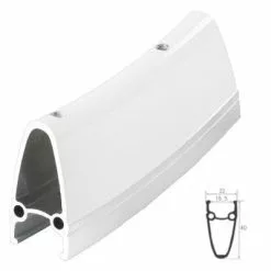 M-Wave Roue De Vélo Avant Blanche 700 Route -Magasin De Pneus Reha roue de velo avant blanche 700 route full 4