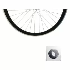 M-Wave Roue De Vélo Avant Noir Mat 700 Route