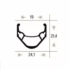 Roue Vélo Arrière 28 Pouces à Cassette 8 à 10 Vitesses Rigida -Magasin De Pneus Reha roue velo arriere 28 pouces a cassette 8 a 10 vitesses rigida full 4