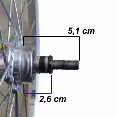 Brandless Roue Vélo Arrière City 650B Monovitesse 3 Brandless Roue Vélo Arrière City 650B Monovitesse – Image 3