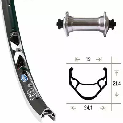 Roue Vélo Avant 28 Pouces Serrage Rapide Rigida 2 Roue Vélo Avant 28 Pouces Serrage Rapide Rigida – Image 2