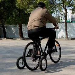 XPRIT Roues Stabilisatrices Pour Vélo Adulte Fixation Hauban Et Base -Magasin De Pneus Reha roues stabilisatrices pour velo adulte fixation hauban et base full 4