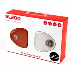 Lampes Vélo Sans Piles Sur Moyeu SL200 Reelight 8 Lampes Vélo Sans Piles Sur Moyeu SL200 Reelight -Magasin De Pneus Reha sl200 packaging
