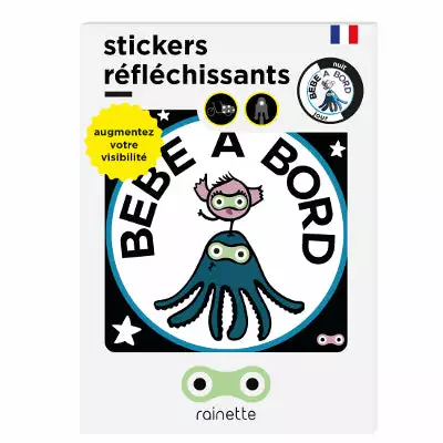 Sticker Réfléchissant Autocollant Vélo Rainette 2 Sticker Réfléchissant Autocollant Vélo Rainette – Image 2