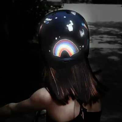 Sticker Réfléchissant Autocollant Vélo Rainette 6 Sticker Réfléchissant Autocollant Vélo Rainette – Image 6