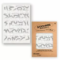 Stickers Réfléchissants Pour Cadre De Vélo Motif Louvre Will B 14 Stickers Réfléchissants Pour Cadre De Vélo Motif Louvre Will B -Magasin De Pneus Reha stickers velo will b motif louvre blanc